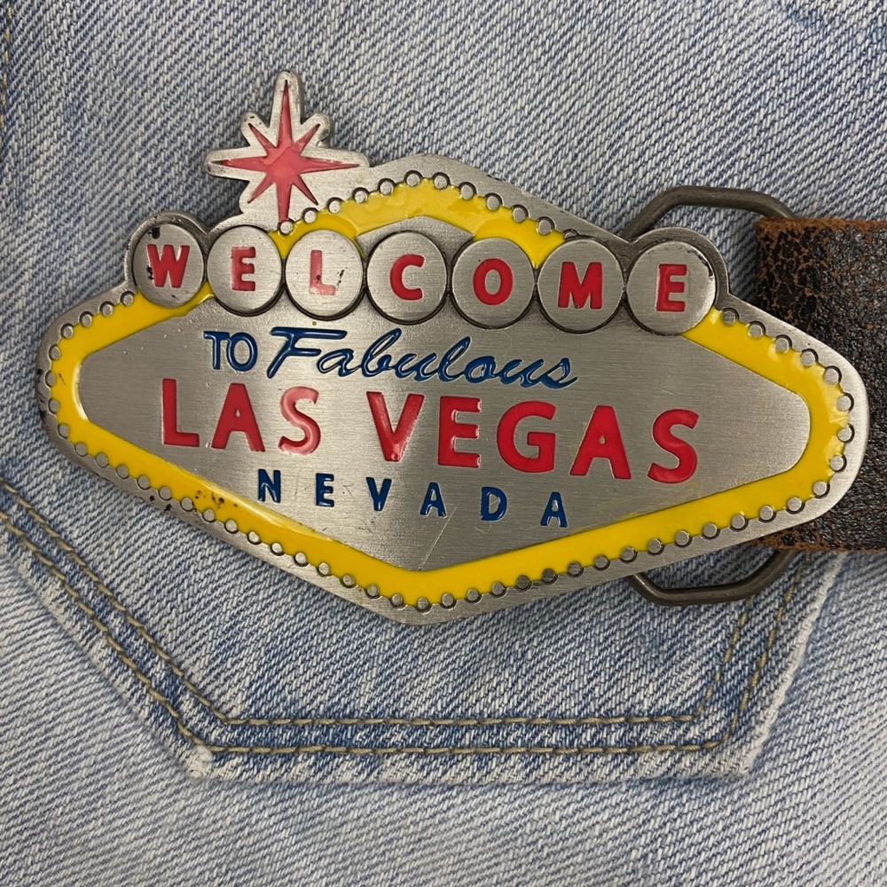 2003 Welcome to Fabulous Las Vegas Nevada Belt
